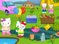 Spiel Hello Kitty Picnic Spot Find 10 Difference