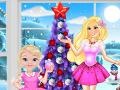 Spiel Princess Barbie and Baby Barbie Christmas Fun