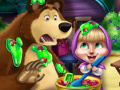 Spiel Masha and Bear Kitchen Mischief 