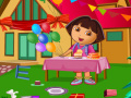 Spiel Dora Birthday Bash Cleaning