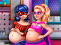 Spiel Hero Dolls Pregnant BFFs