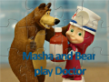 Spiel Masha and Bear Play Doctor