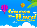 Spiel Guess the Word Holiday Edition
