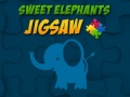 Spiel Sweet Elephants Jigsaw