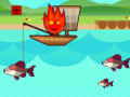 Spiel FireBoy And WaterGirl Go Fishing
