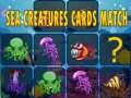 Spiel Sea creatures cards match