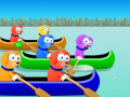 Spiel The big Puppy Canoe race