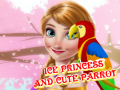 Spiel Ice Princess And Cute Parrot