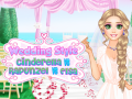 Spiel Wedding Style Cinderella vs Rapunzel vs Elsa