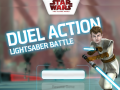 Spiel Star Wars Duel Action Lightsaber 