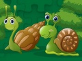 Spiel Cute Snails Jigsaw