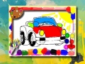 Spiel Cartoon Cars Coloring Book