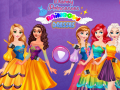 Spiel Disney Princesses Rainbow Dresses