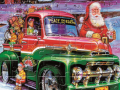 Spiel Santa Trucks Jigsaw