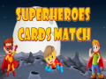 Spiel Superheroes Cards Match