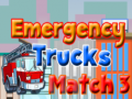 Spiel Emergency Trucks Match 3