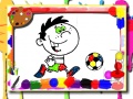 Spiel Football Coloring Time