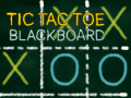 Spiel Tic Tac Toe Blackboard