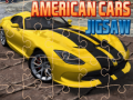 Spiel American Cars Jigsaw