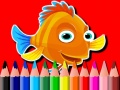 Spiel Back To School: Fish Coloring Book