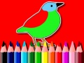 Spiel Back To School: Birds Coloring Book