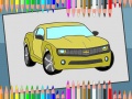 Spiel American Cars Coloring Book