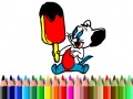 Spiel Back To School: Mouse Coloring