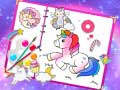 Spiel Fabulous Cute Unicorn Coloring Book