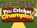 Spiel Pro Cricket Champion