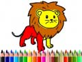 Spiel Back To School: Lion Coloring Book