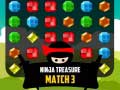 Spiel Ninja Treasure Match 3