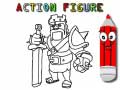 Spiel Back To School: Action Figure Coloring