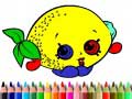 Spiel Back To School: Fruits Coloring Book