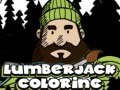 Spiel Lumberjack Coloring  