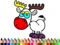 Spiel Back to School: Deer Coloring Book