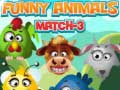 Spiel Funny Animals Match 3