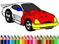 Spiel Back To School: Muscle Car Coloring