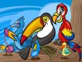 Spiel Exotic Birds Coloring