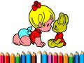 Spiel Back To School: Aby Girl Coloring