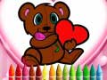 Spiel Animals Valentine Coloring