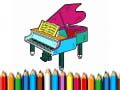 Spiel Back To School: Piano Coloring Book