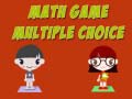 Spiel Math Game Multiple Choice