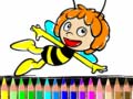Spiel Back To School Maja the Bee Coloring Book