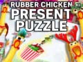 Spiel Rubber Chicken Present Puzzle