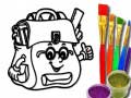 Spiel Back To School: School Bag Coloring Book