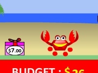 Spiel Crab shopping