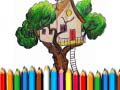 Spiel Tree House Coloring Book