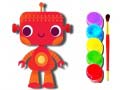 Spiel Back to School: Robot Coloring Book
