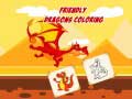 Spiel Friendly Dragons Coloring