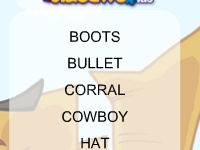 Spiel Cowboy word